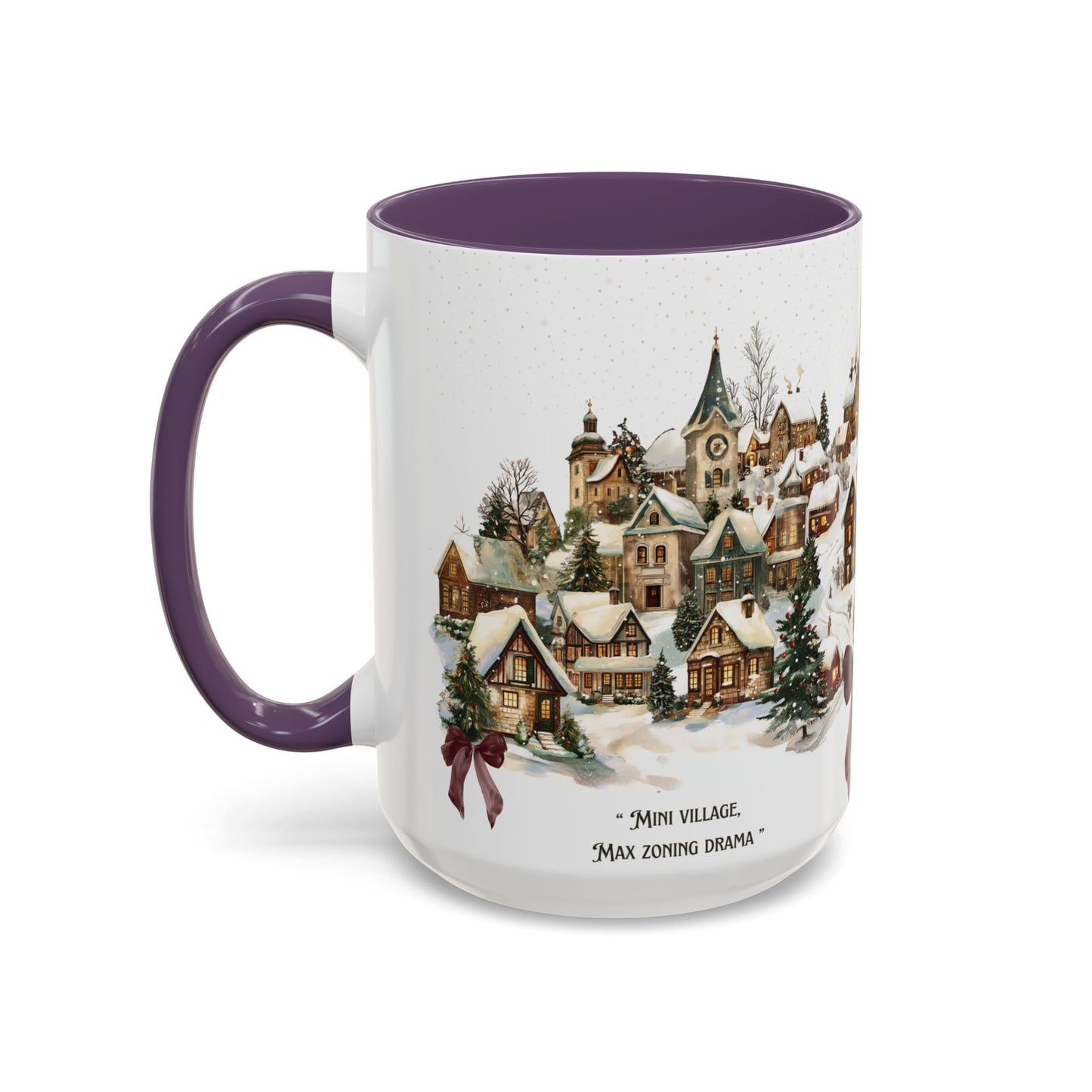 Tiny Christmas Village Mug