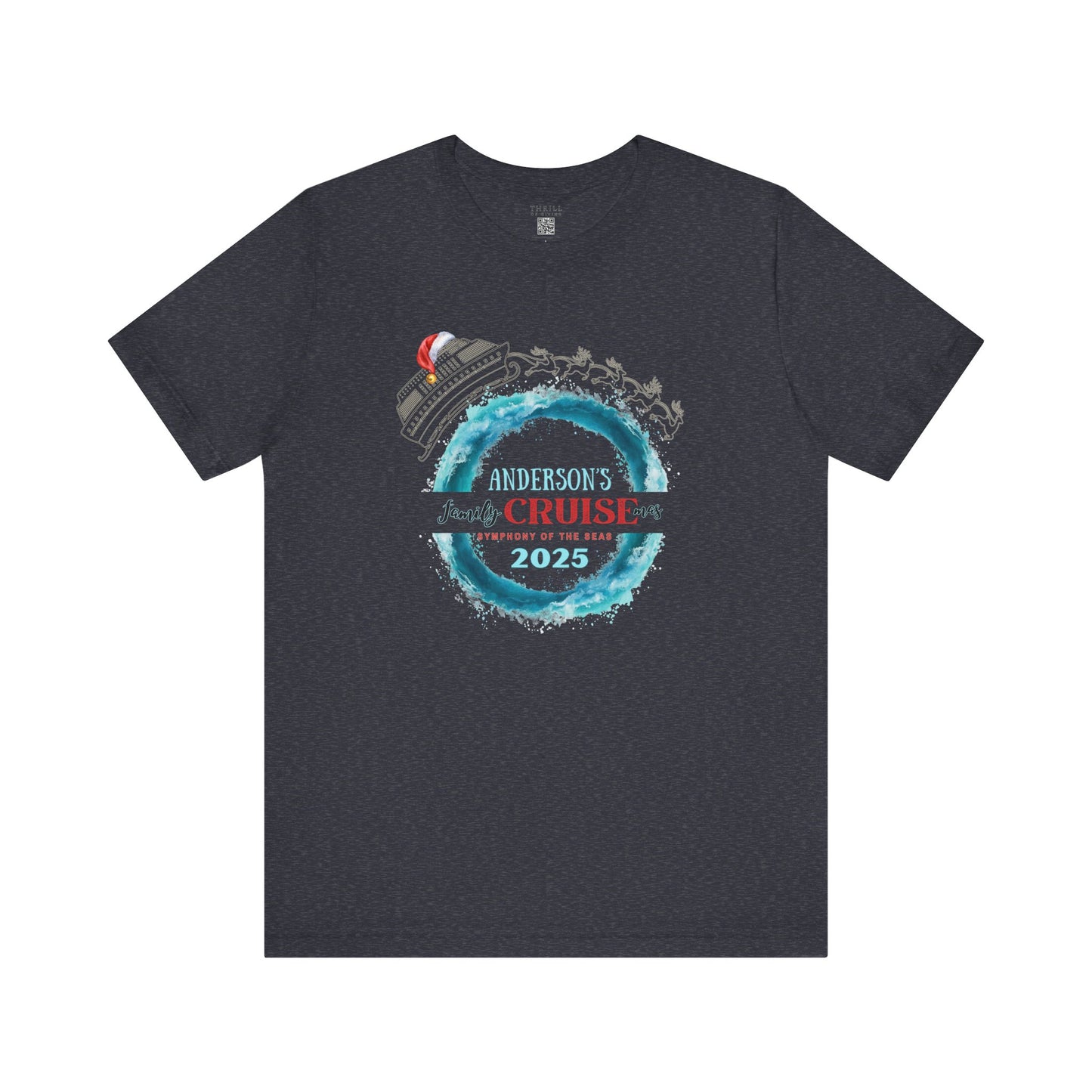 Personalized Family CRUISE Christmas T-shirt