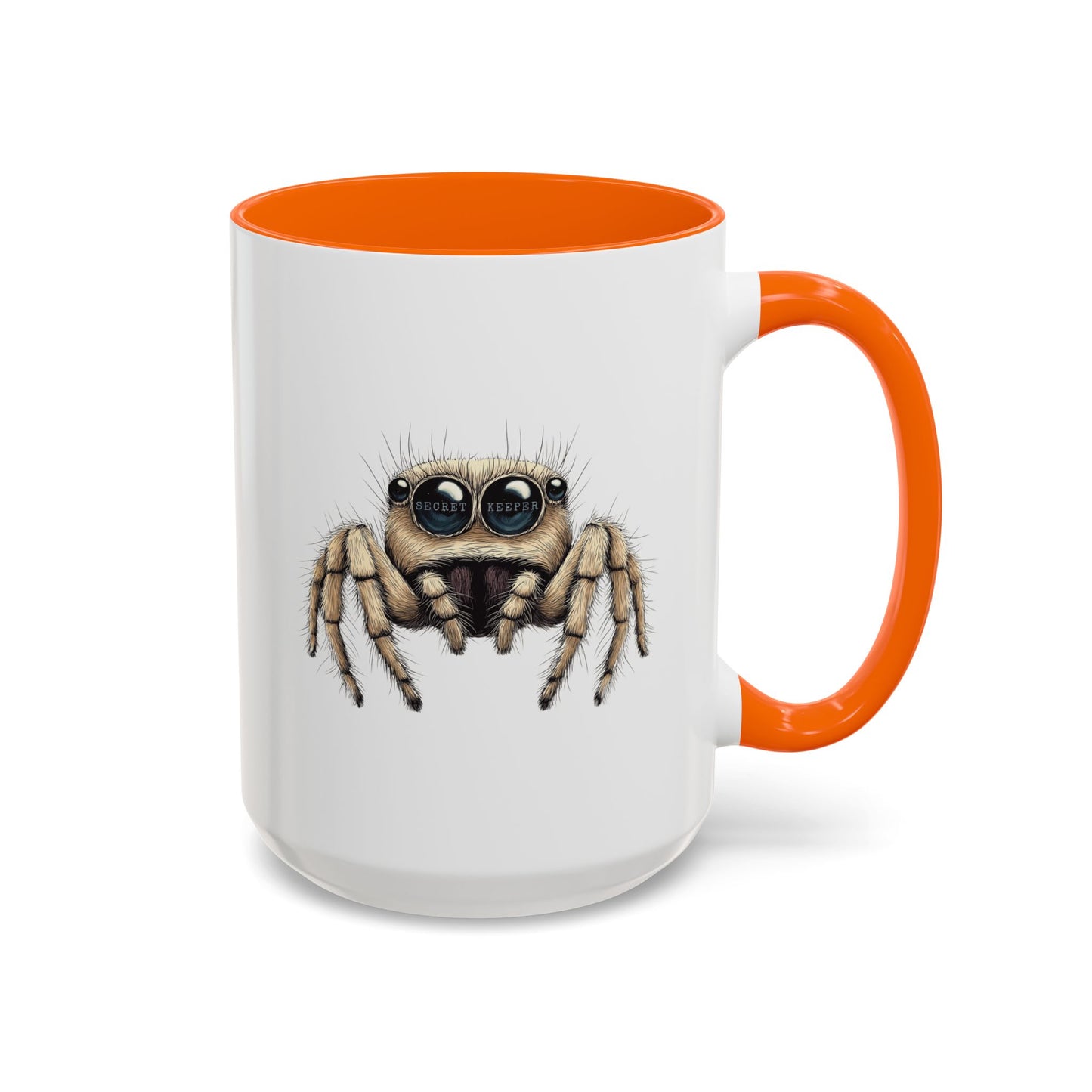 Cute Jumping Spider Mug - SECRET KEEPER