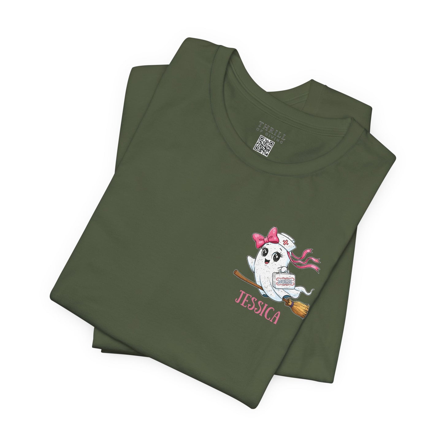 Personalized Nurse - Halloween T-shirt