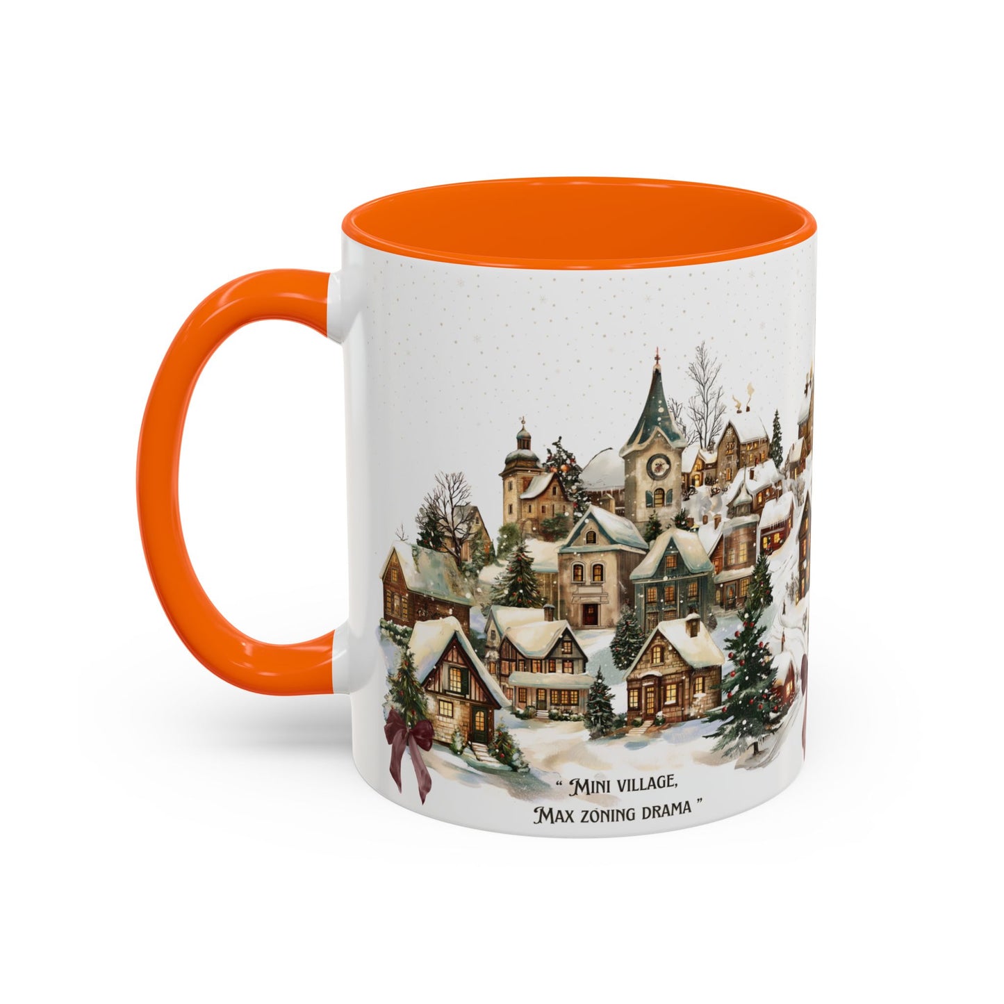 Tiny Christmas Village Mug