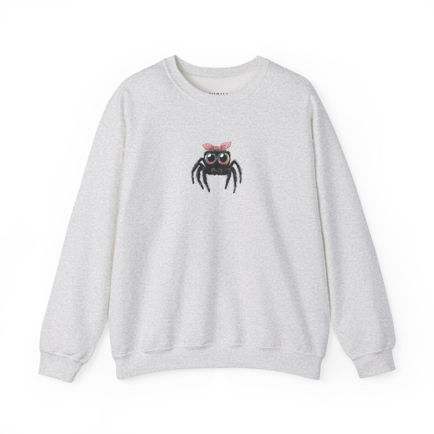 Pink Bow Jumping Spider Sweatshirt