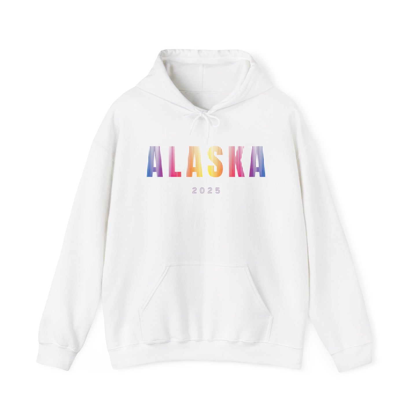 Aurora Borealis ALASKA Hoodie - Unisex Custom Hooded sweatshirt