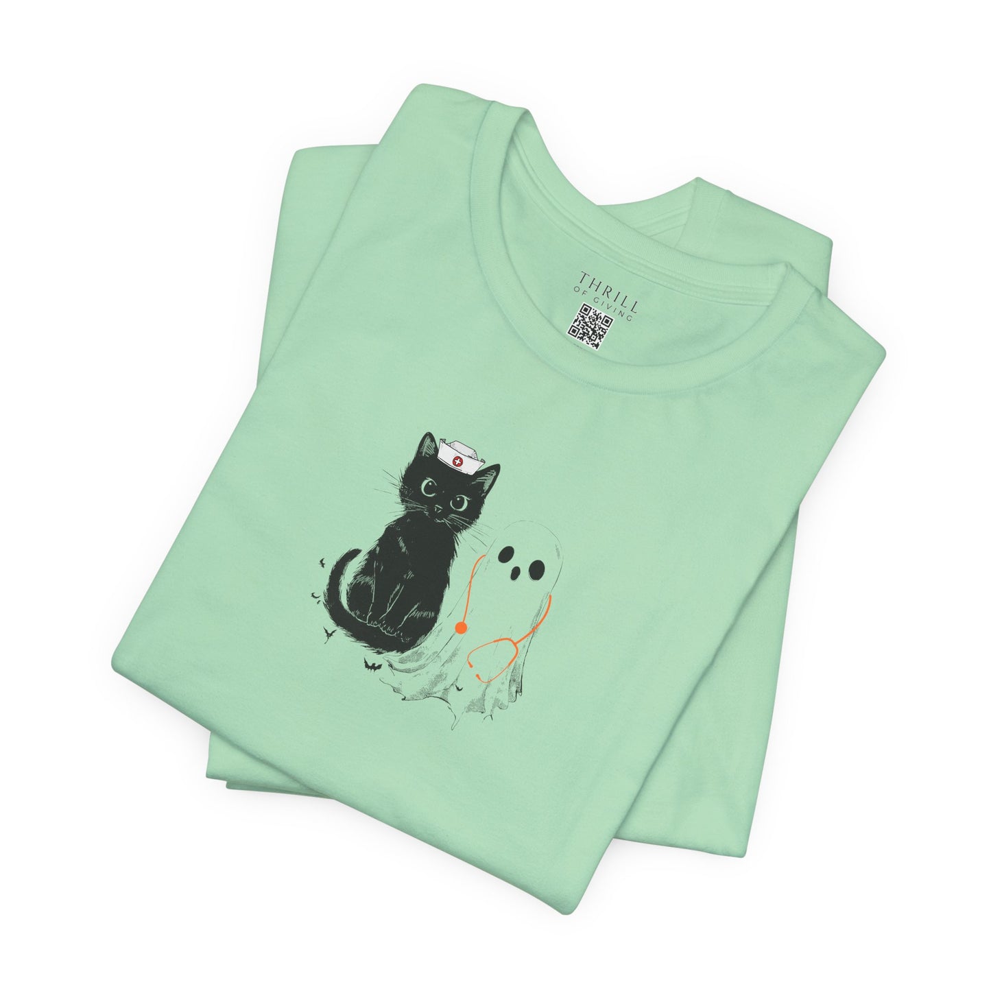 Spooky Nurse Halloween T-shirt
