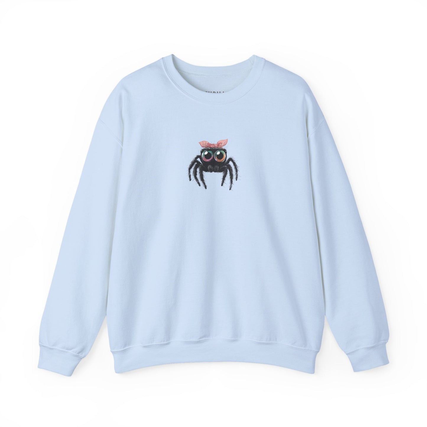 Pink Bow Jumping Spider Sweatshirt
