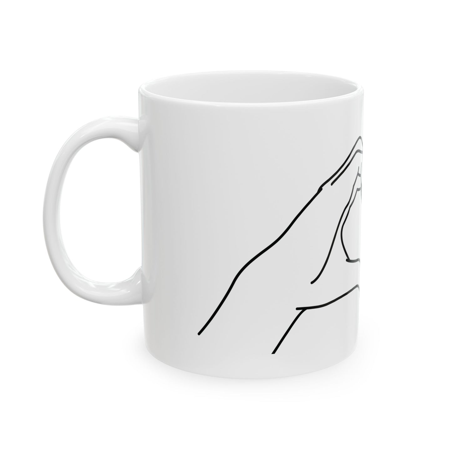 Millennial Heart Hands Coffee Mug