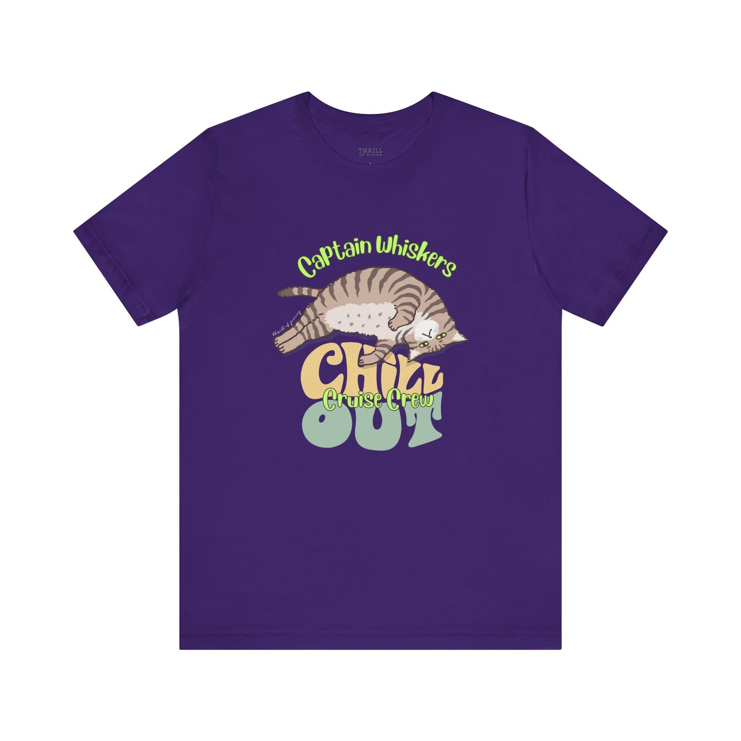 Captain Whiskers Cruise Crew Tee