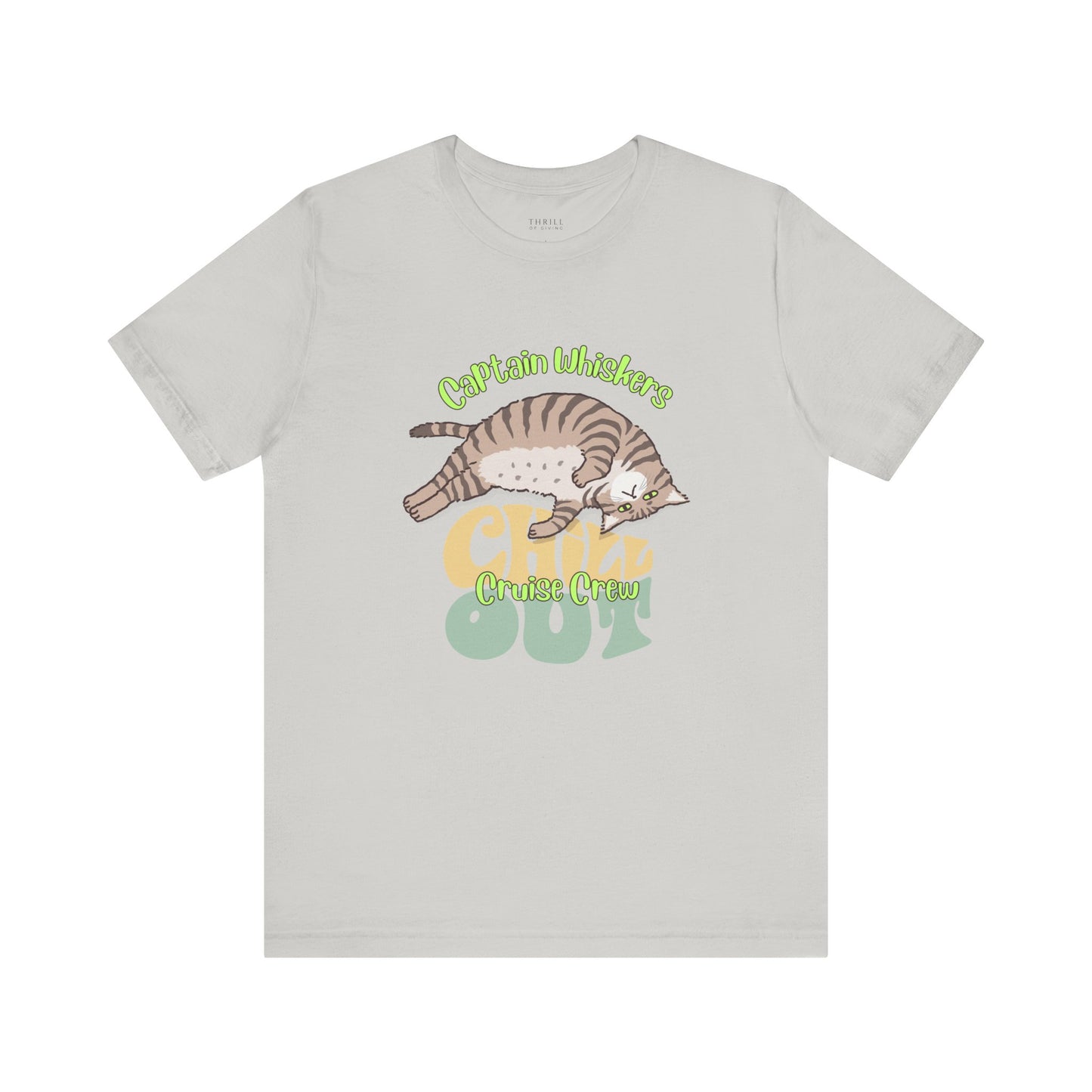 Captain Whiskers Cruise Crew Tee