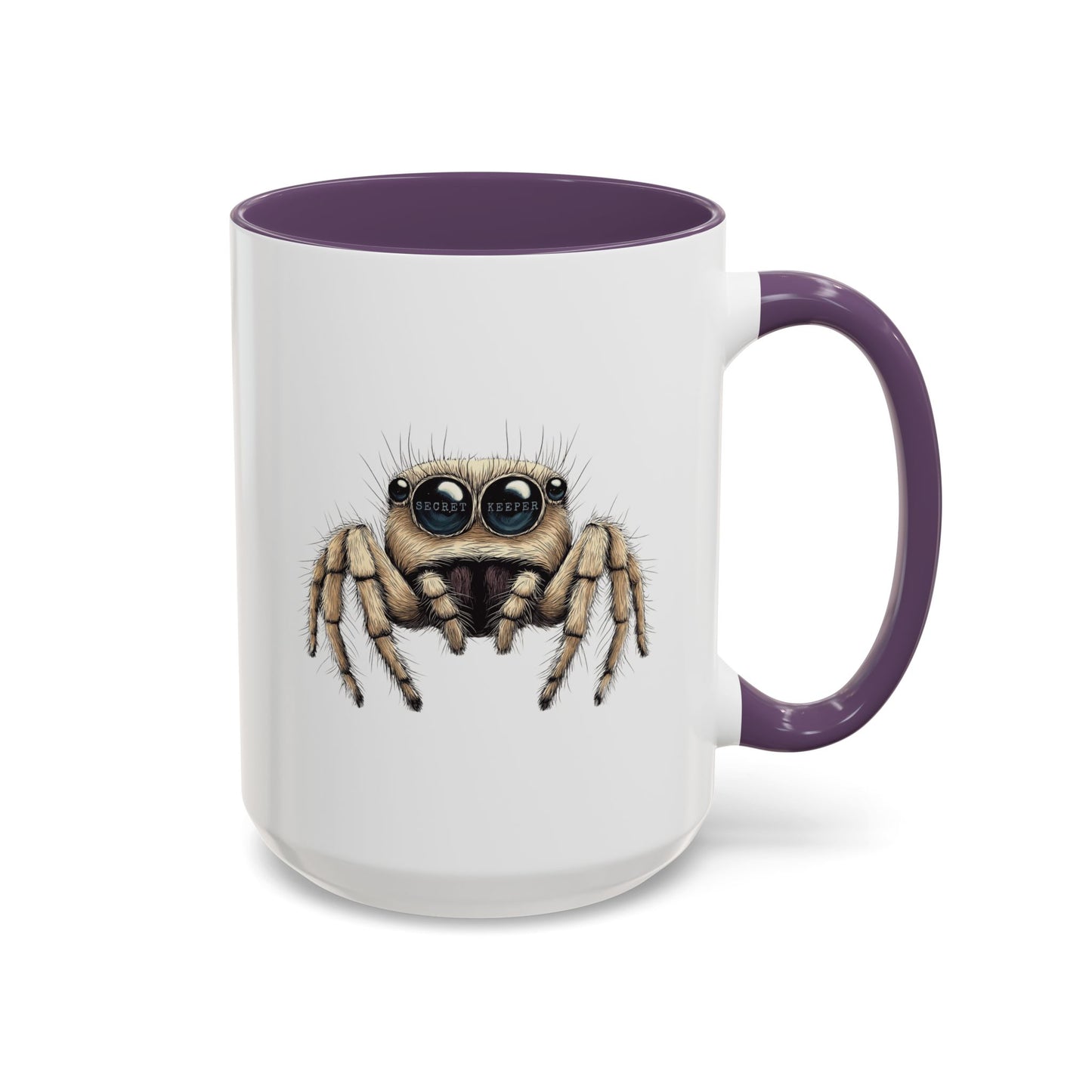 Cute Jumping Spider Mug - SECRET KEEPER