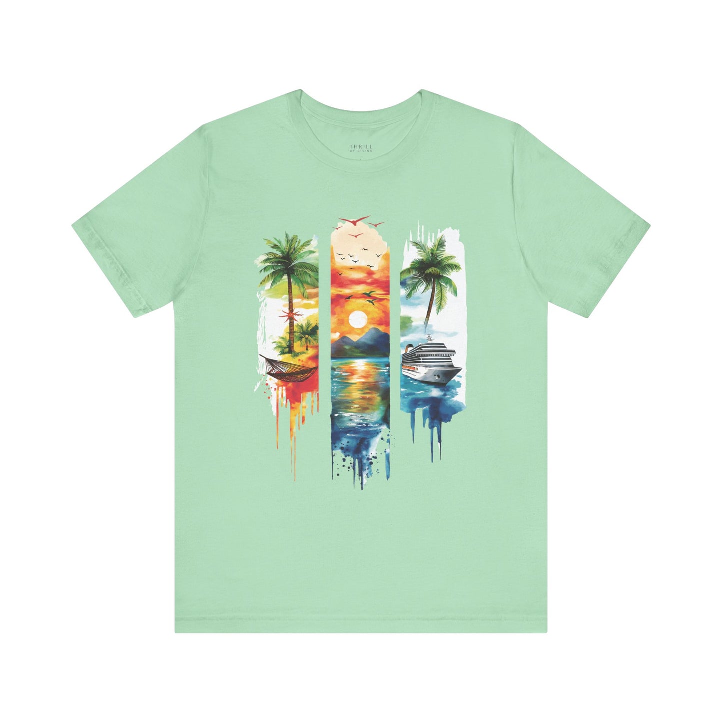 Watercolor Cruise T-shirt