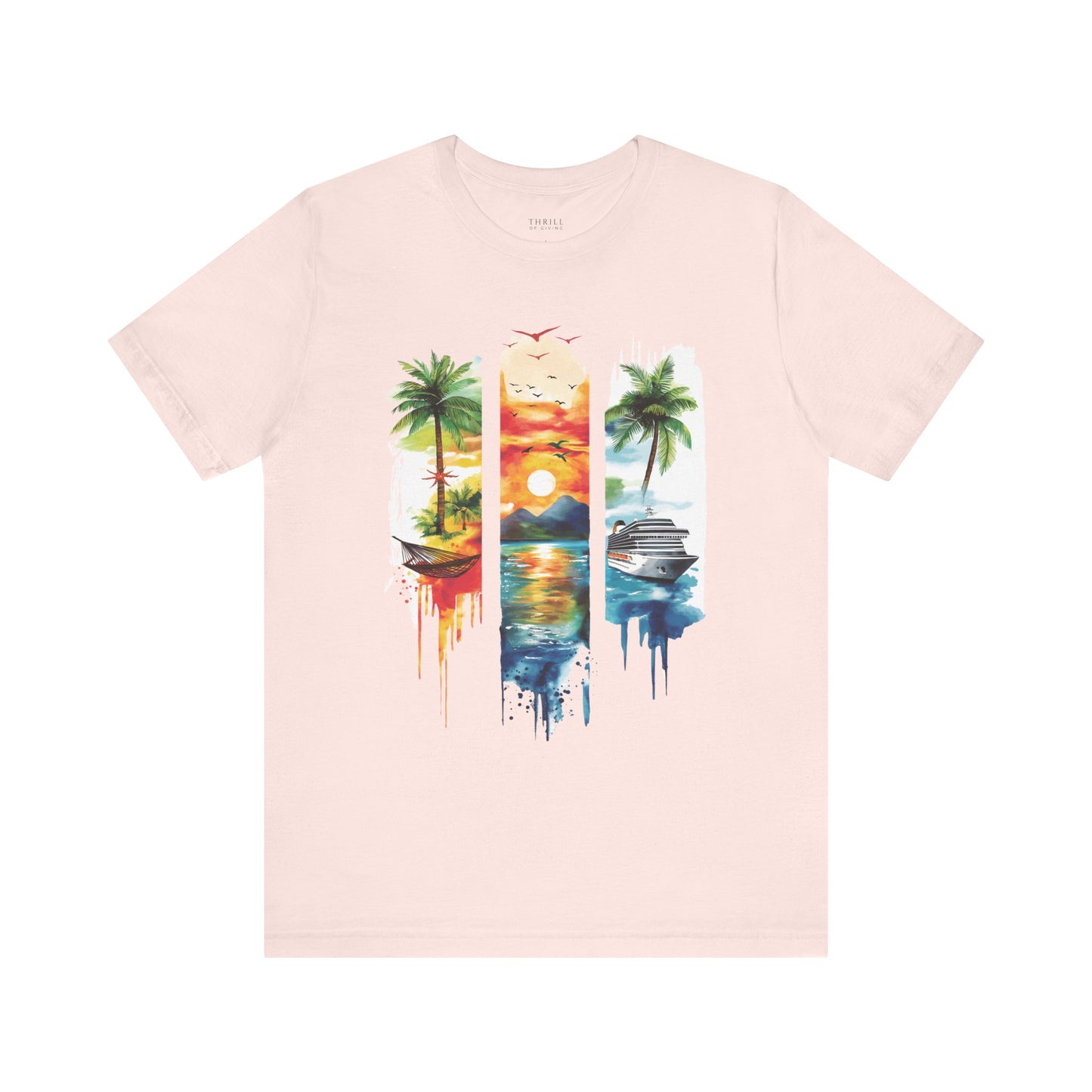 Watercolor Cruise T-shirt