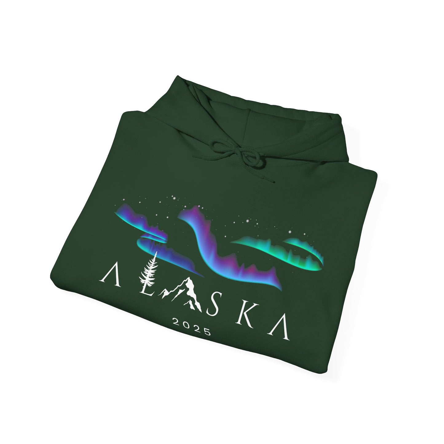 ALASKA Hoodie - Northern Lights Edition
