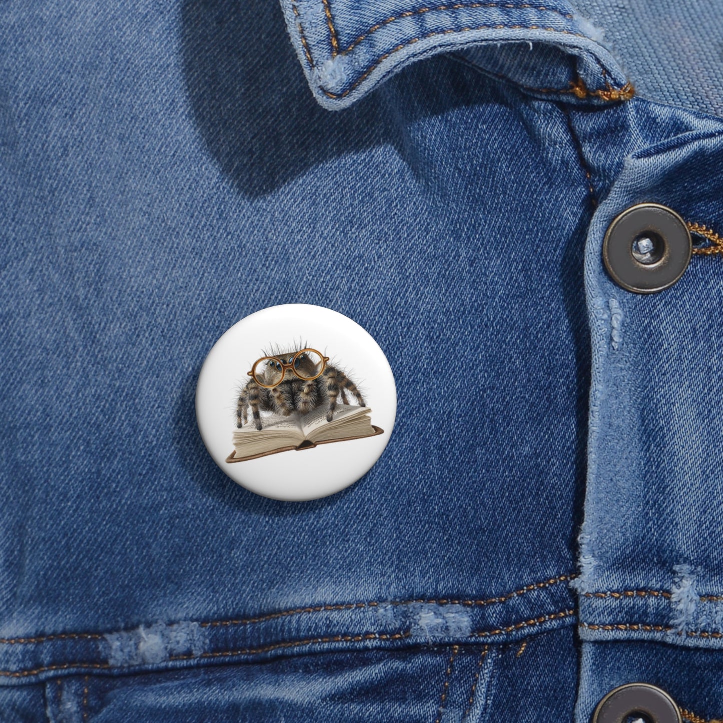 All You Can Read - Metal Pin Button