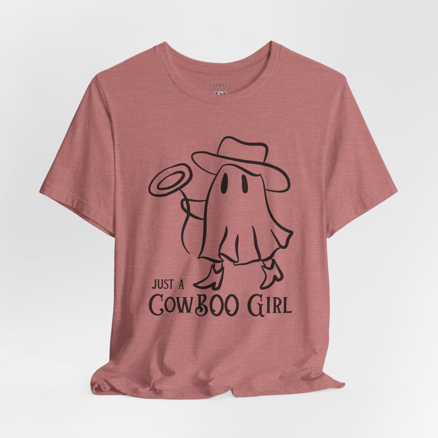 Cowgirl Halloween shirt - Cute Girly Ghost Cowgirl