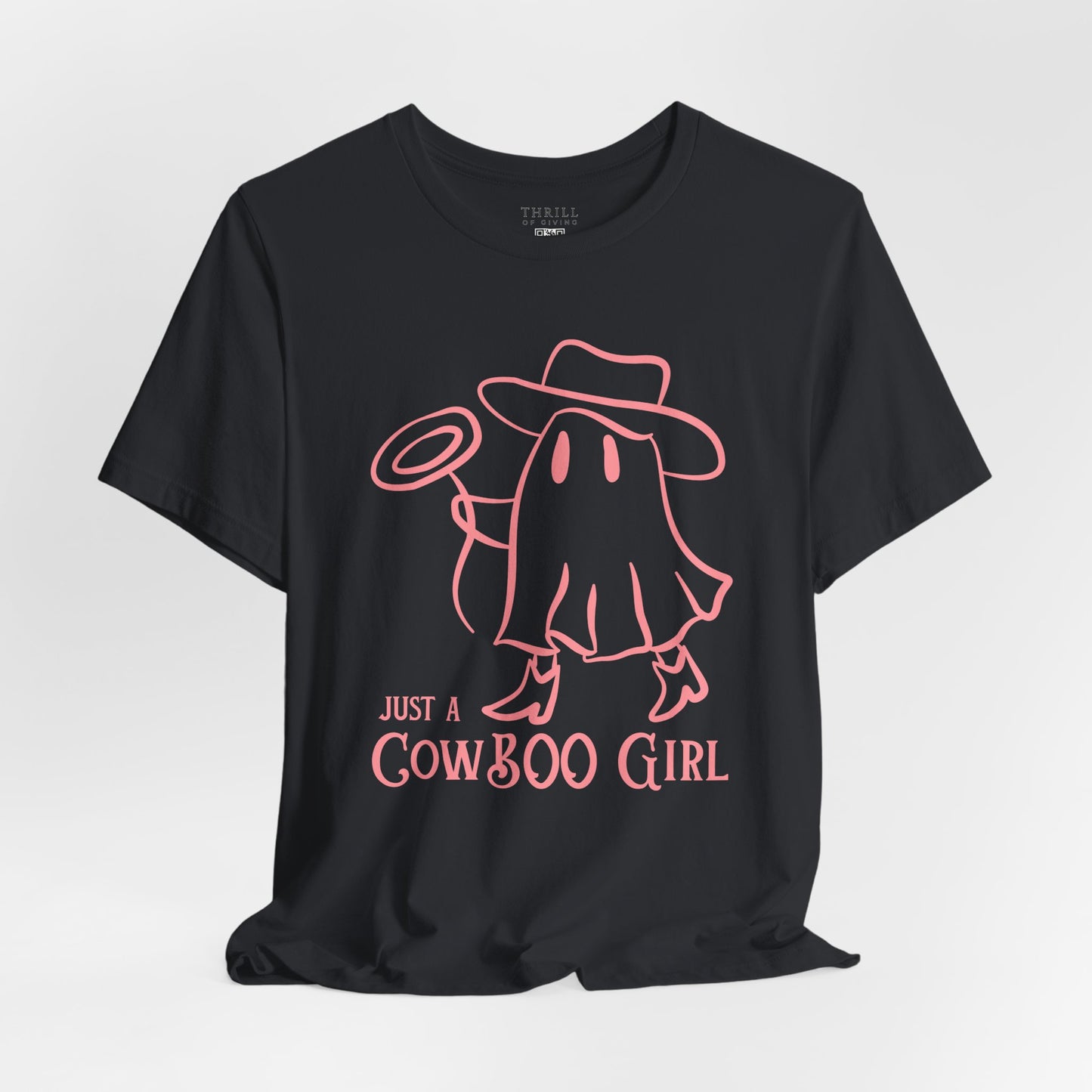 Cowgirl Halloween shirt - Cute Girly Ghost Cowgirl