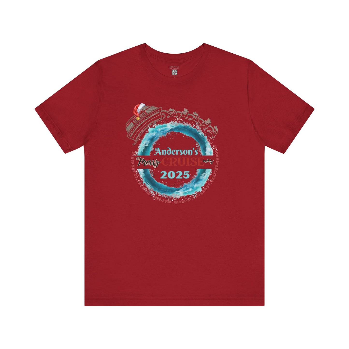 Custom Family Christmas CRUISE T-shirt