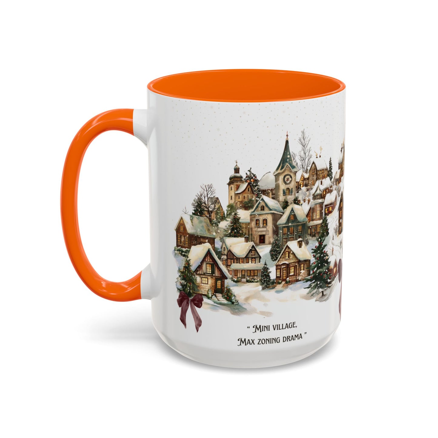 Tiny Christmas Village Mug