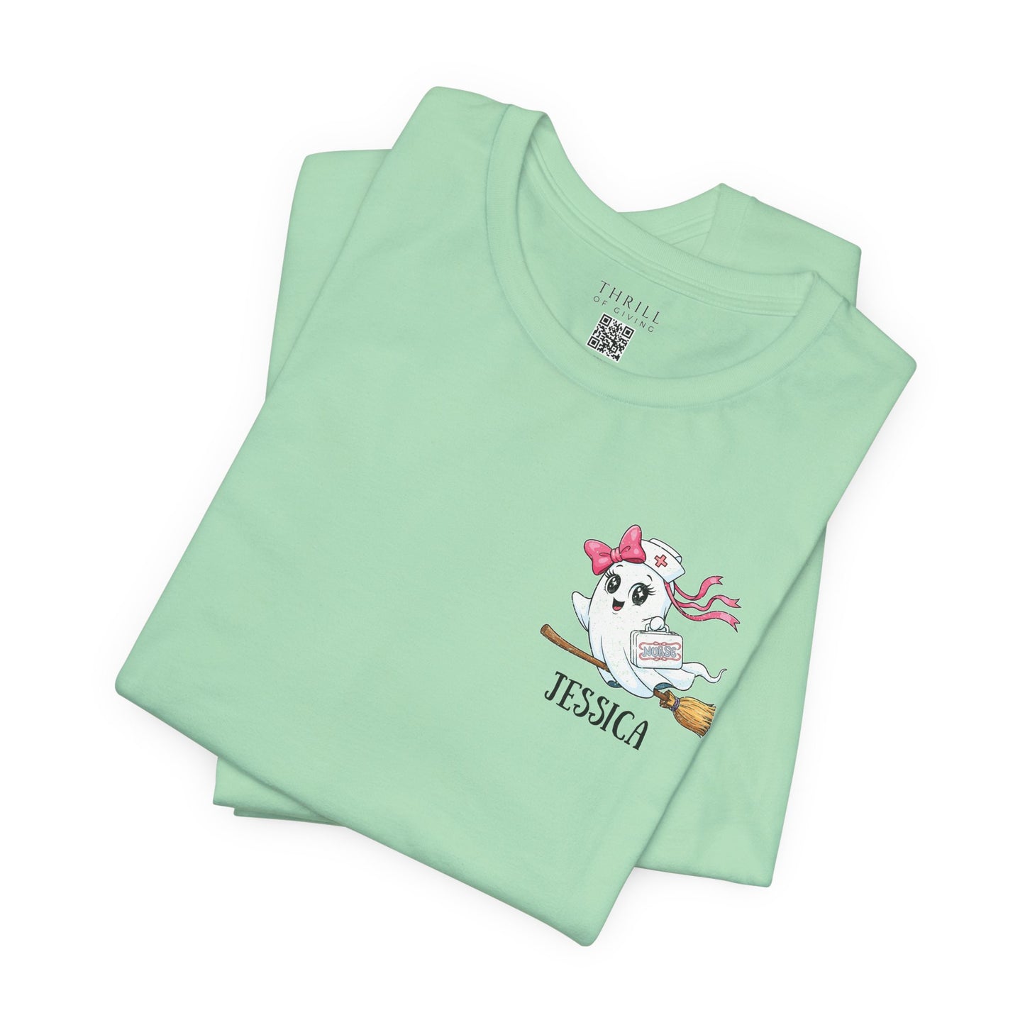 Personalized Nurse - Halloween T-shirt