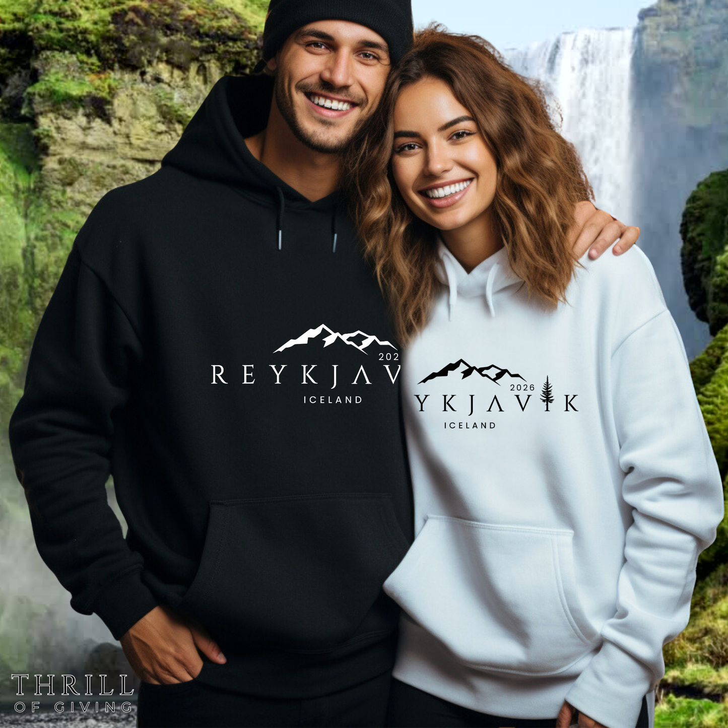 REIKJAVIK Iceland Hoodie - Custom