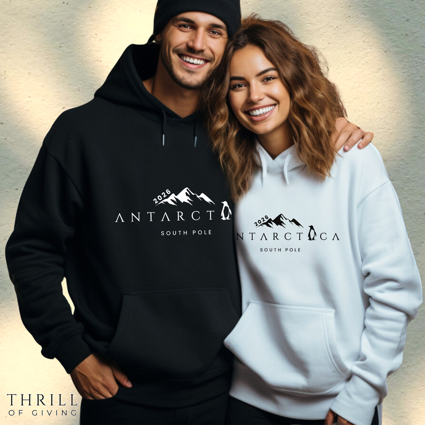 ANTARCTICA Hoodie - Travel Essential
