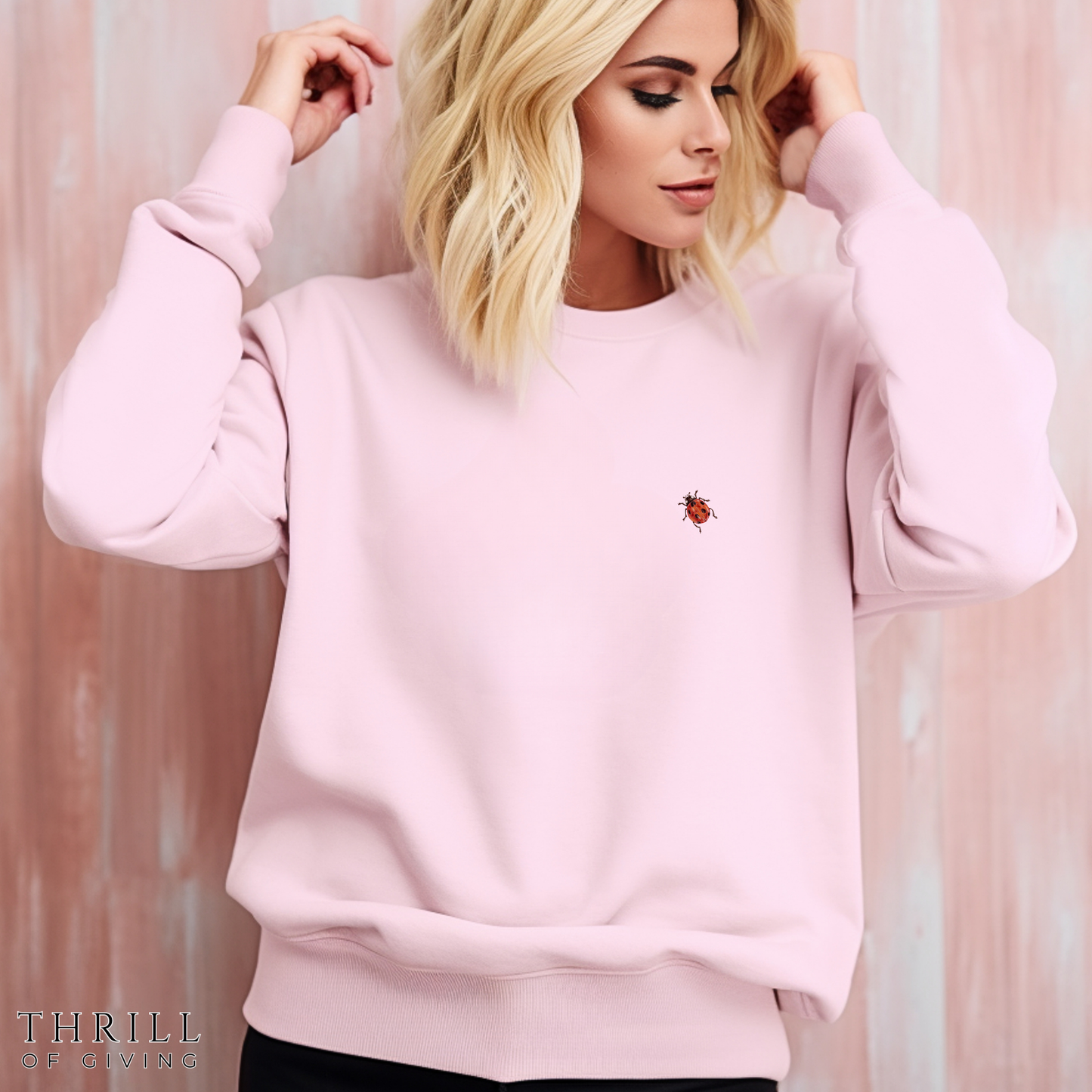Cute Ladybug - Good Luck Sweatshirt