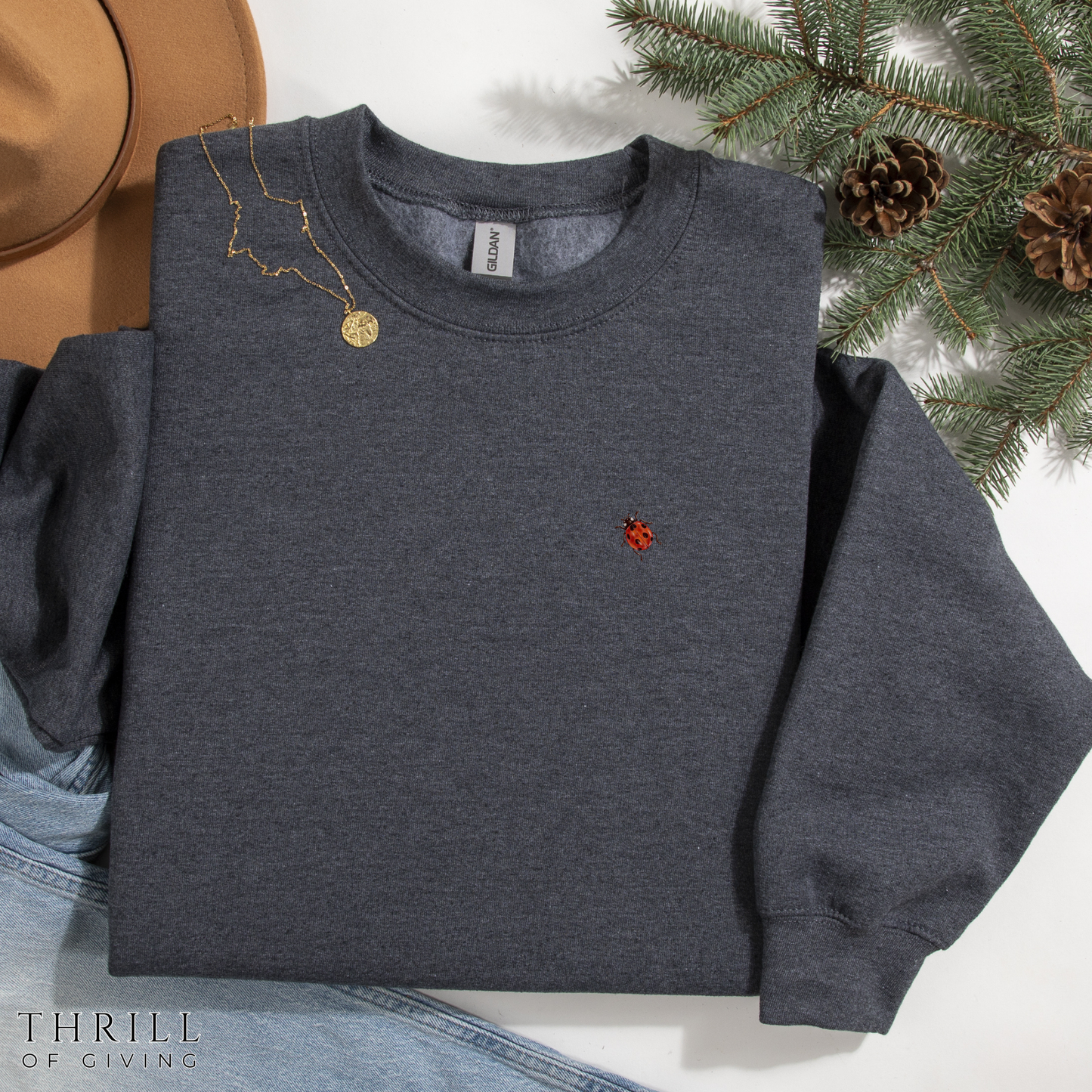 Cute Ladybug - Good Luck Sweatshirt