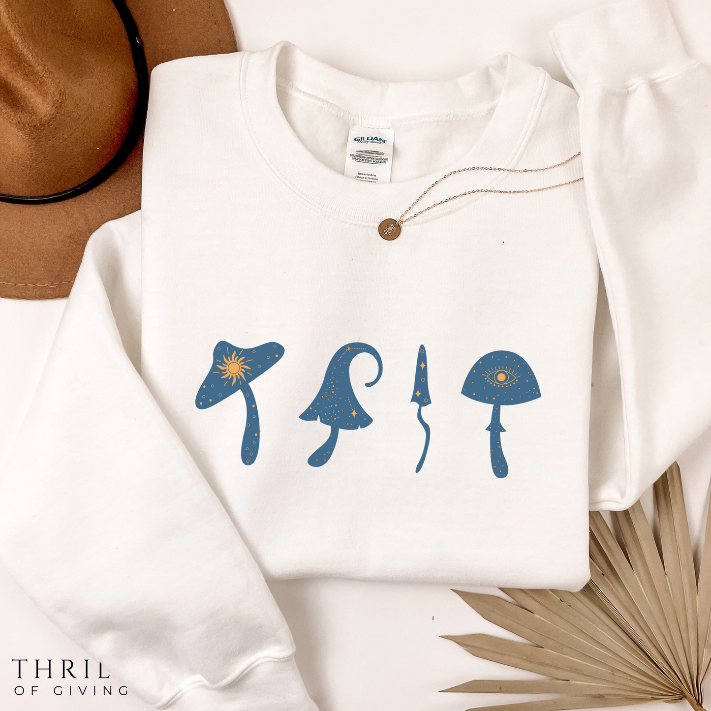 Celestial Mushroom sweatshirt