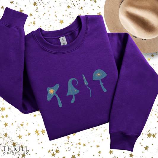 Celestial Mushroom sweatshirt