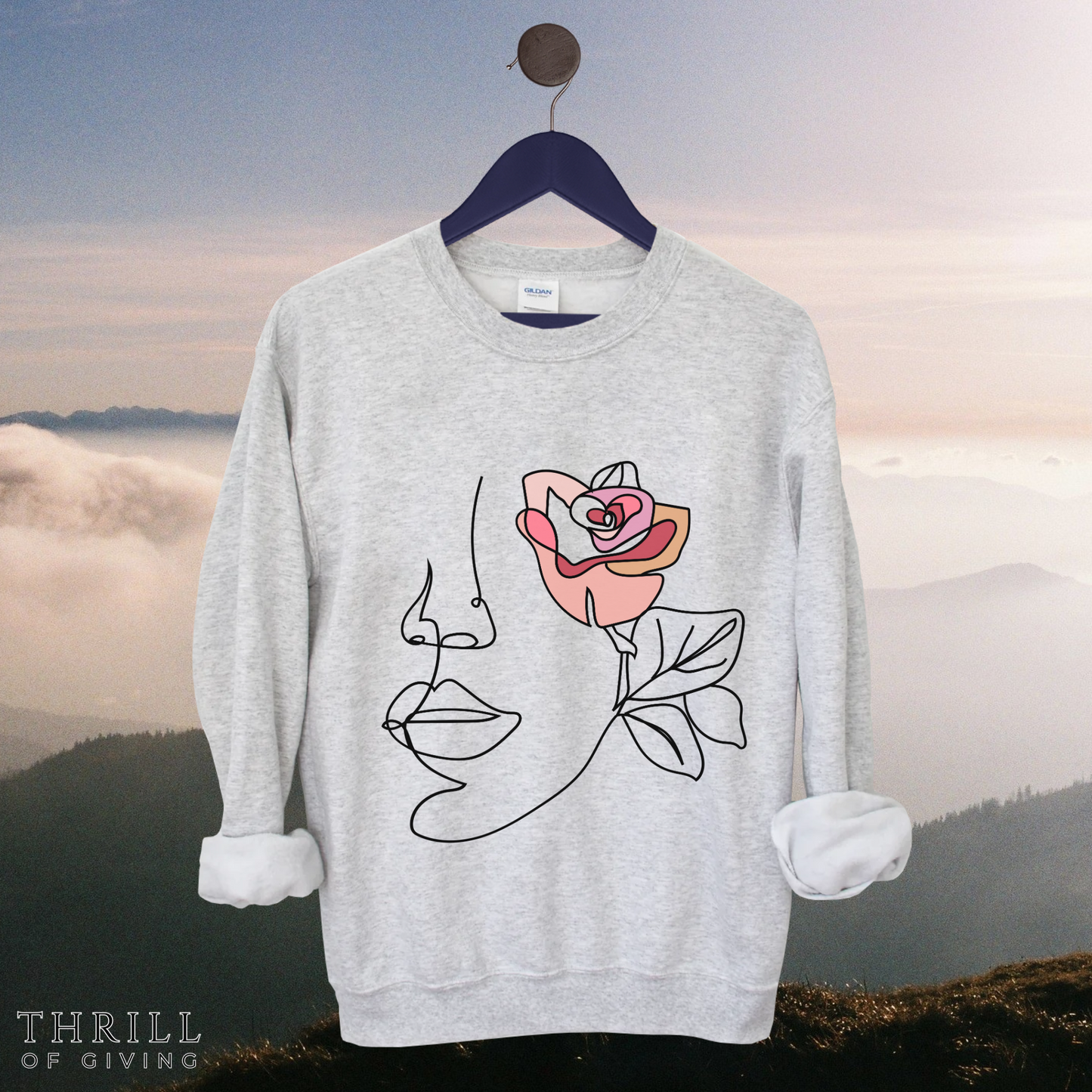 Motivational sweatshirt - Beauty within