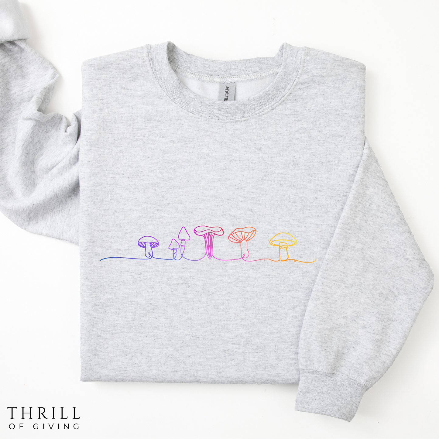 Mushroom sweatshirt -Gift for Mushroom Lovers