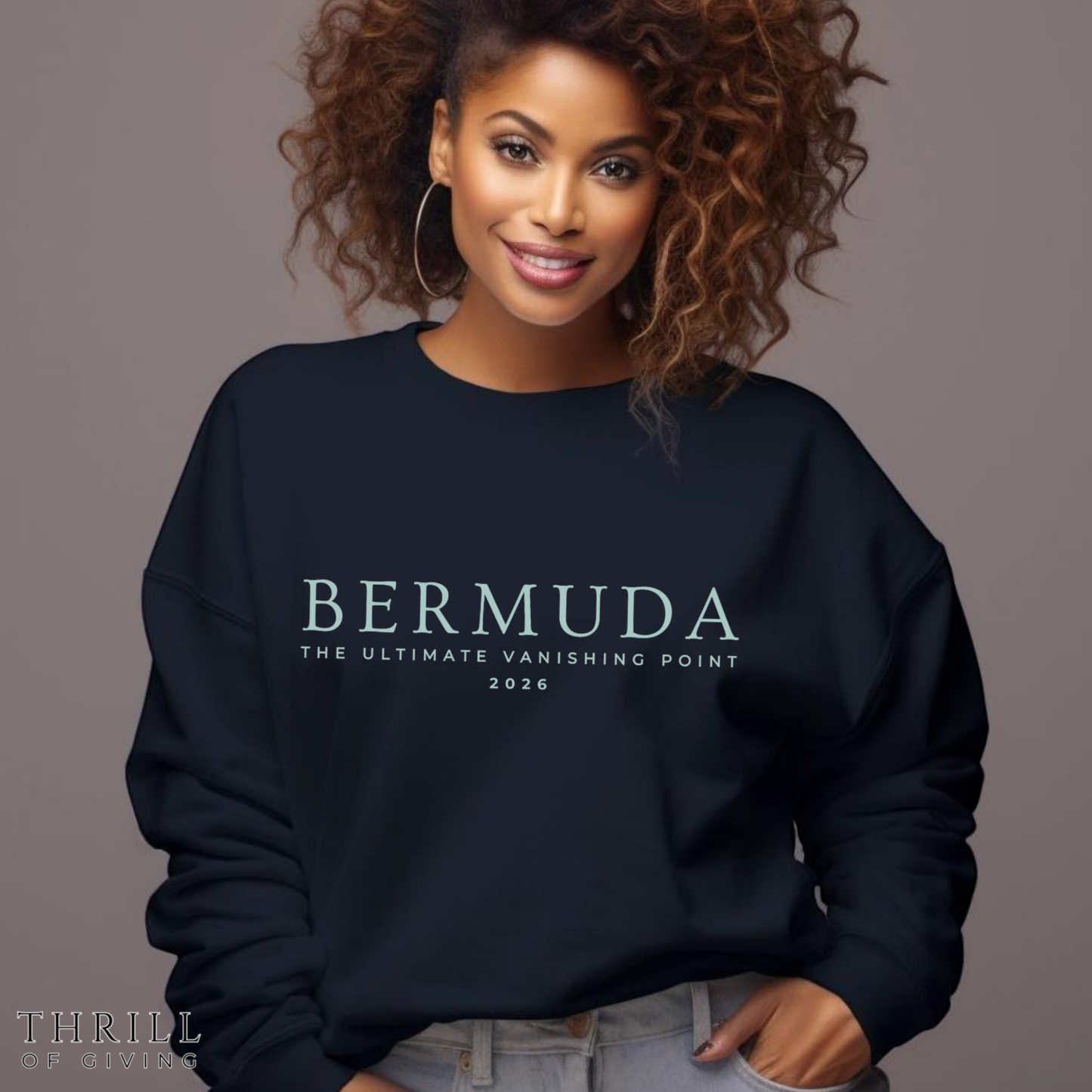 BERMUDA Sweatshirt - The Ultimate Vanishing Point