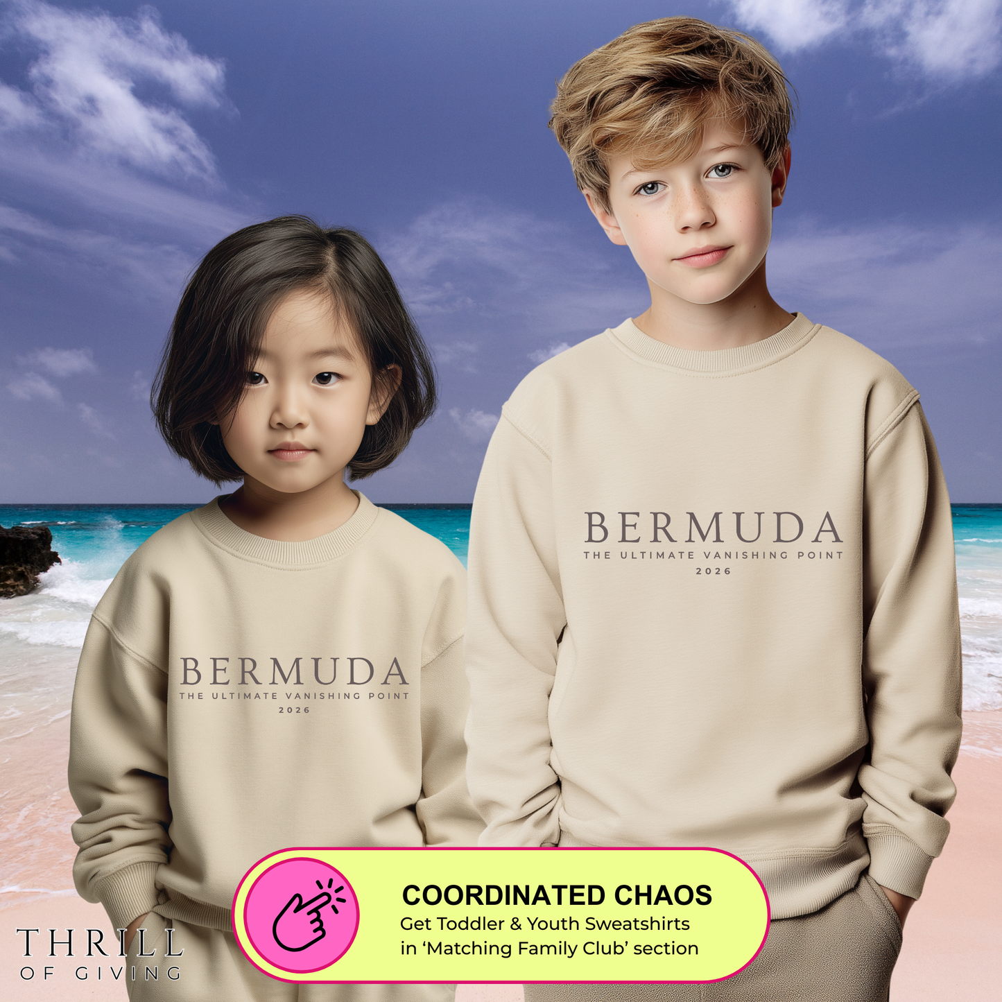 BERMUDA Sweatshirt - The Ultimate Vanishing Point