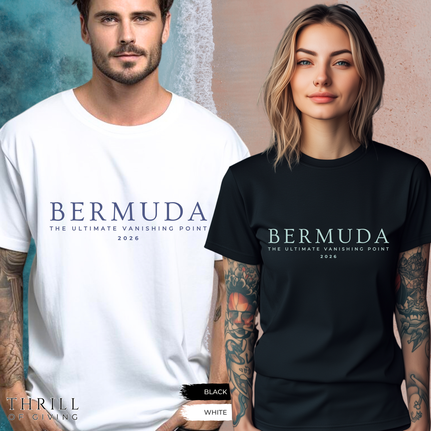 BERMUDA - The Ultimate Vanishing Point T-shirt