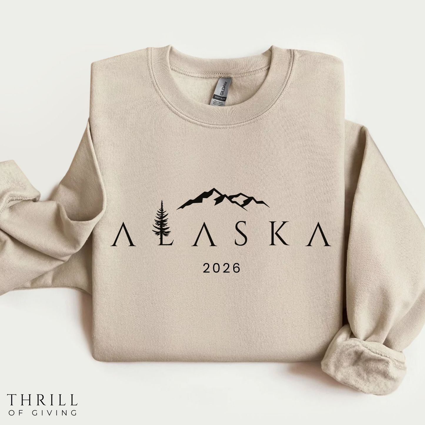 ALASKA Sweatshirt - The Ultimate Travel Buddy