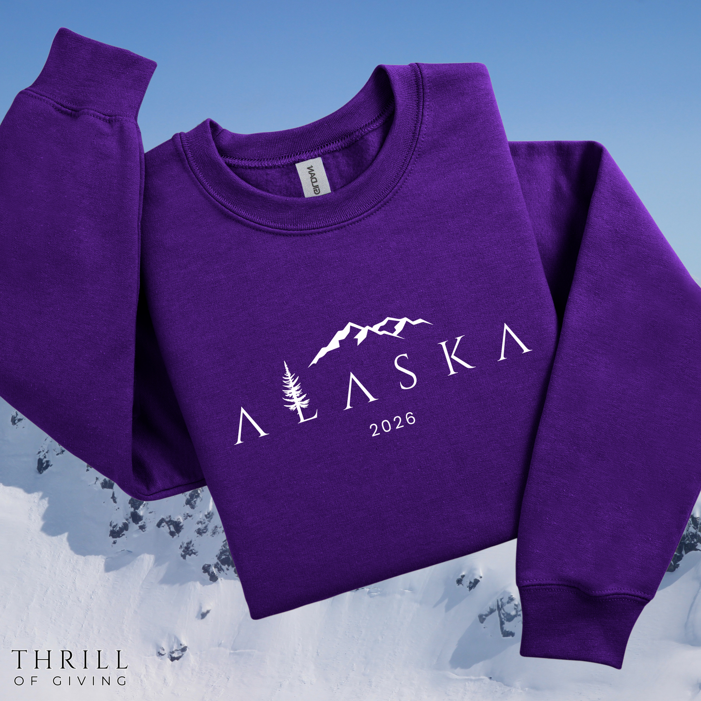 ALASKA Sweatshirt - The Ultimate Travel Buddy