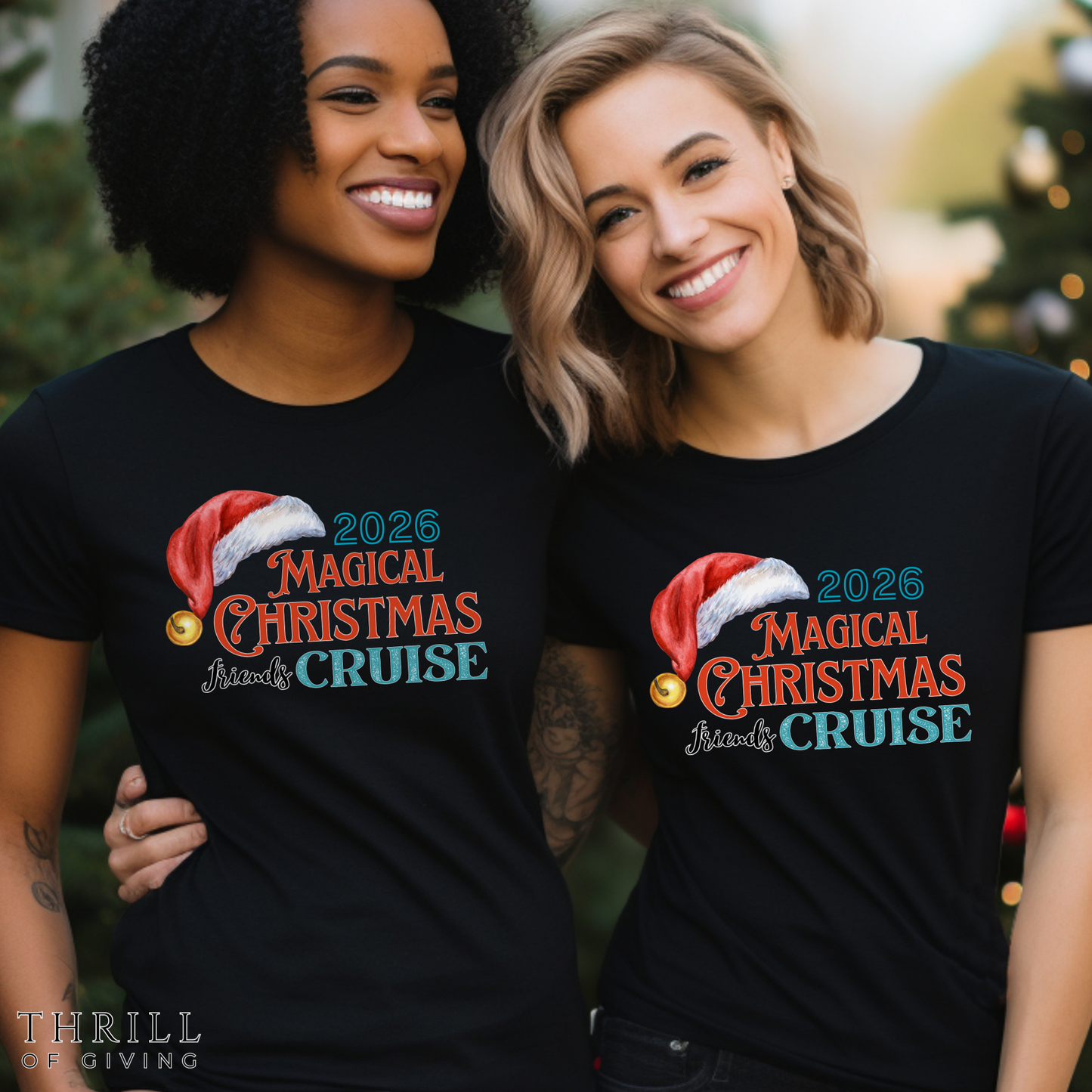 Magical Christmas- Friends Cruise T-shirt