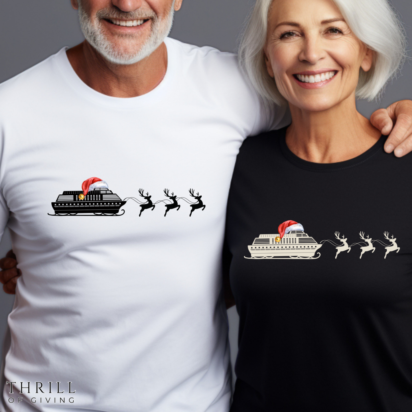 Christmas Cruise T-shirt - Sarcastic Holiday matching cruise shirts