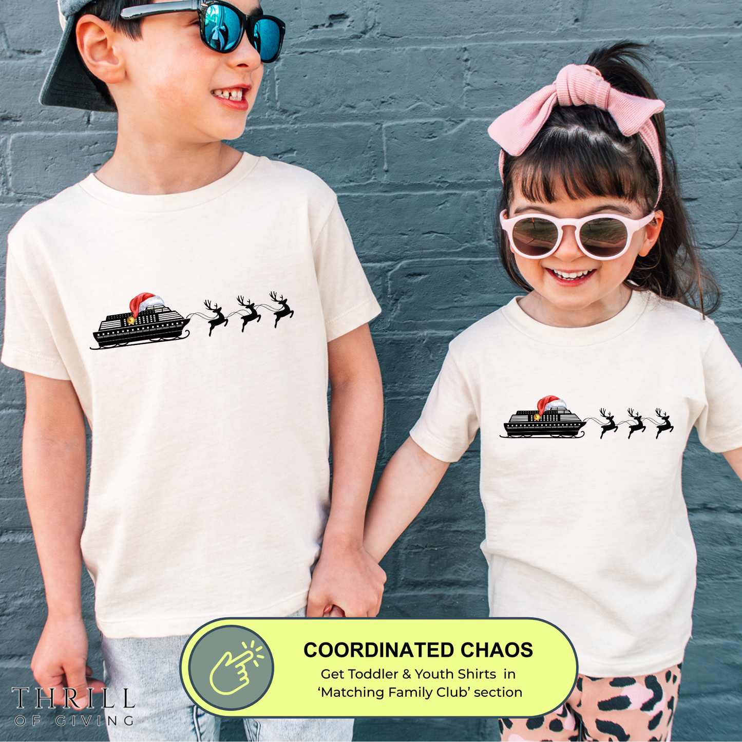 Christmas Cruise T-shirt - Sarcastic Holiday matching cruise shirts