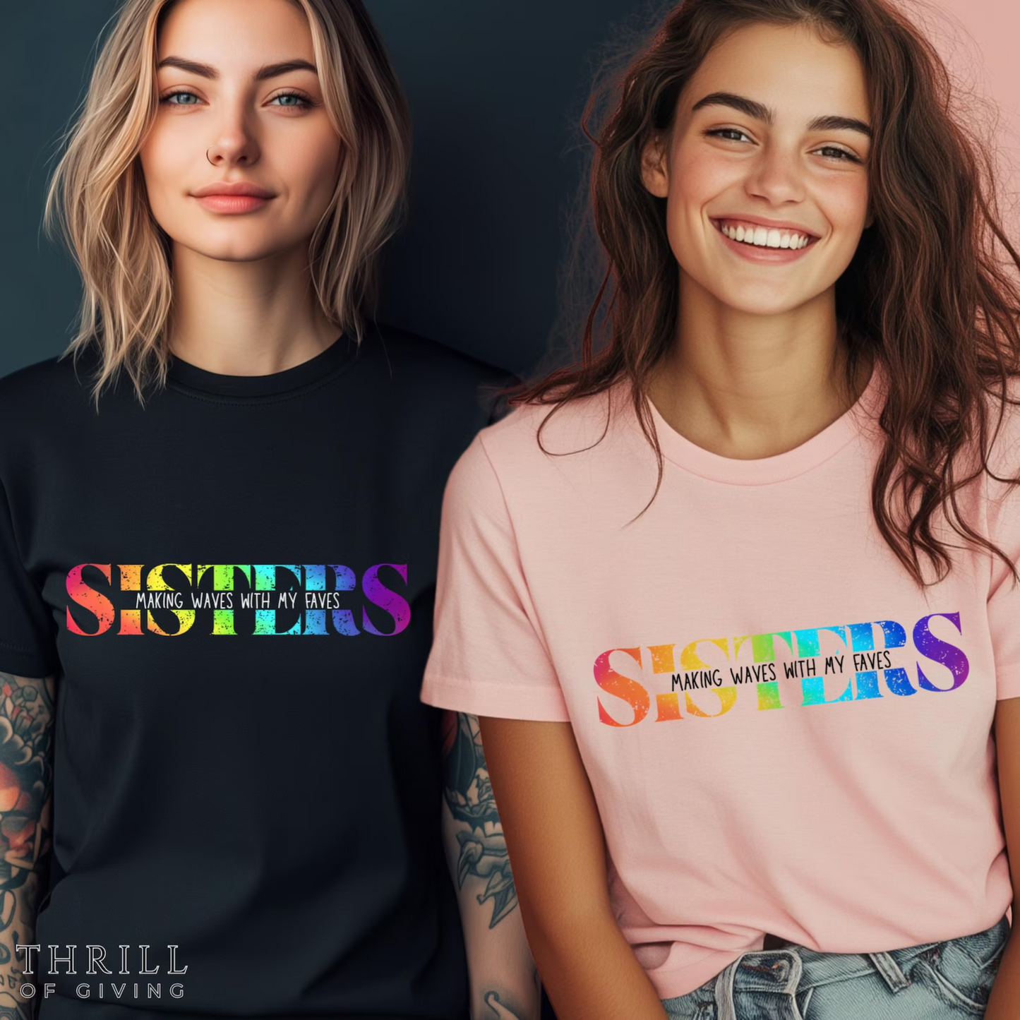SISTER'S Beach & Cruise Vacay T-shirt