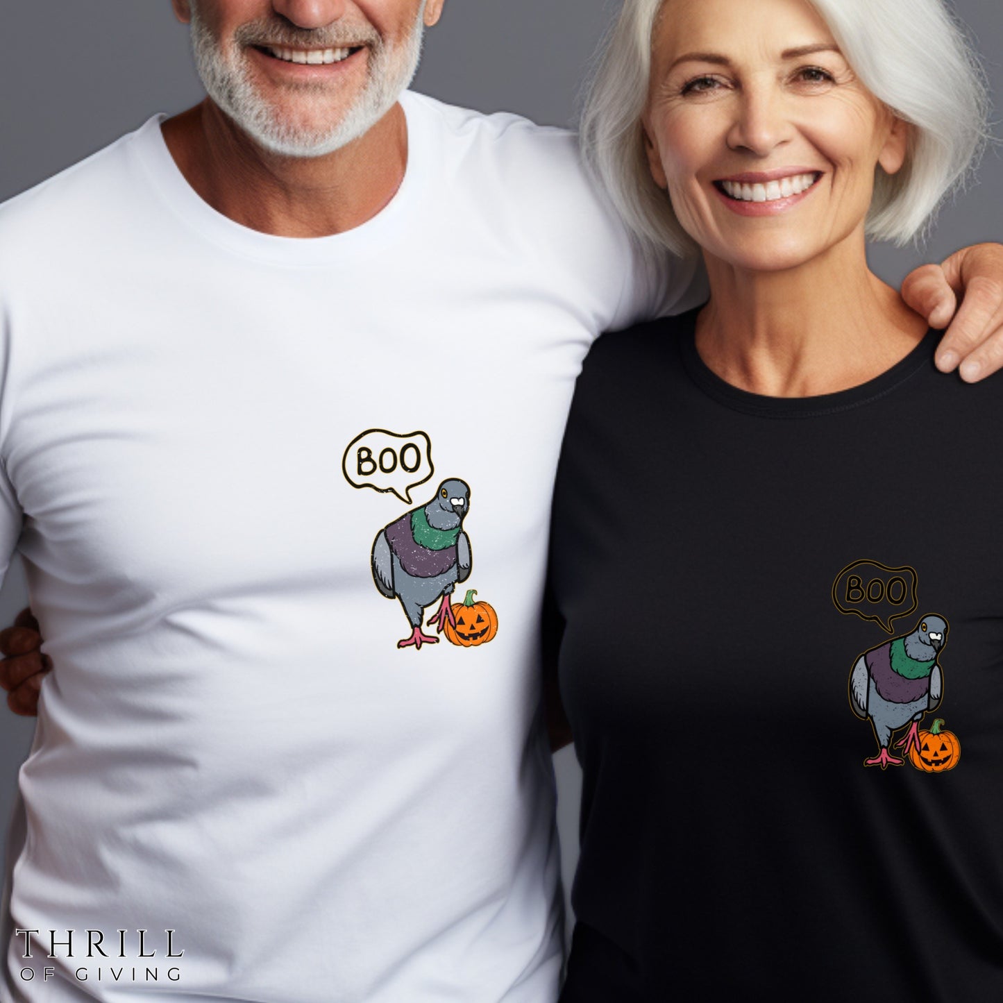 BOO Pigeon Halloween T-shirt