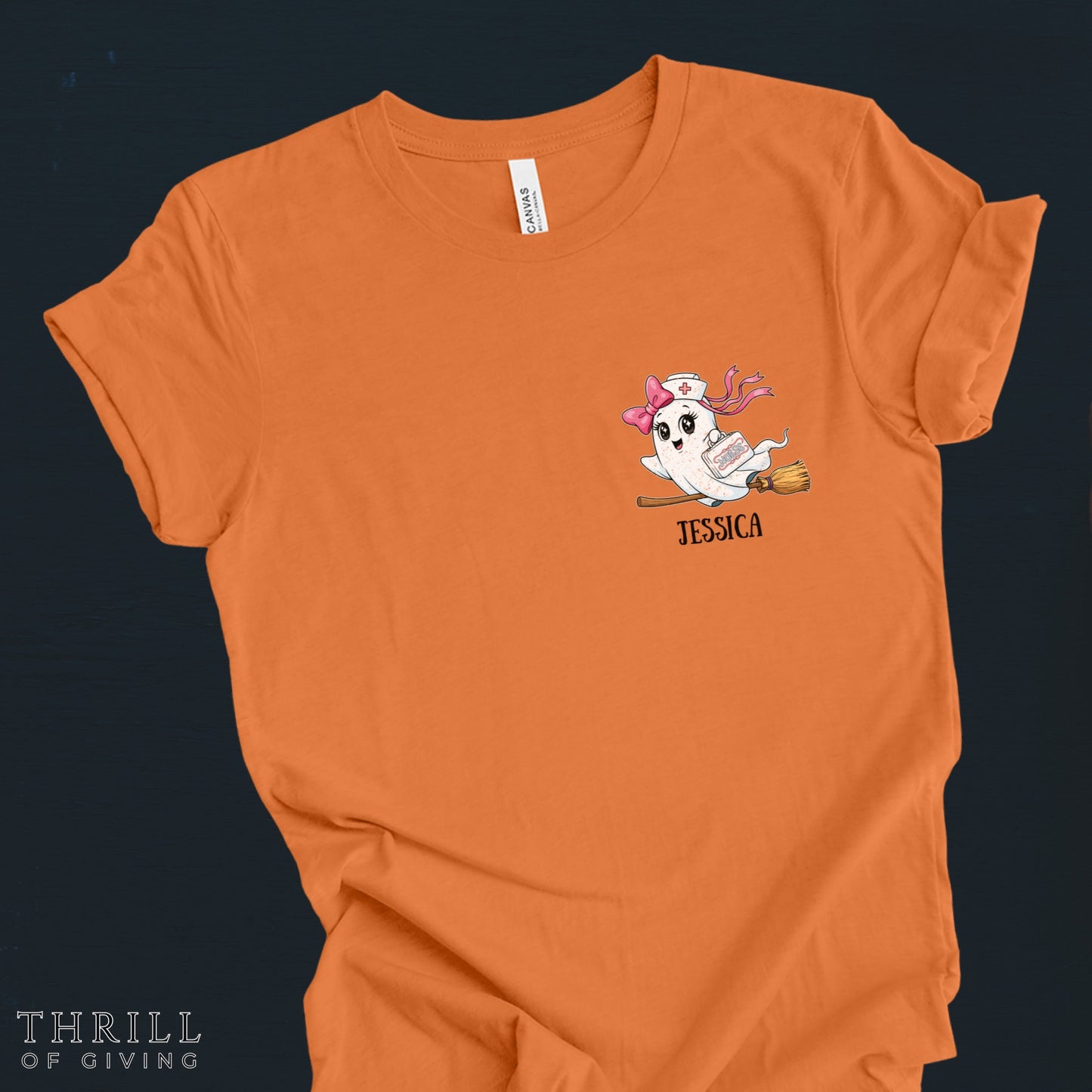Personalized Nurse - Halloween T-shirt