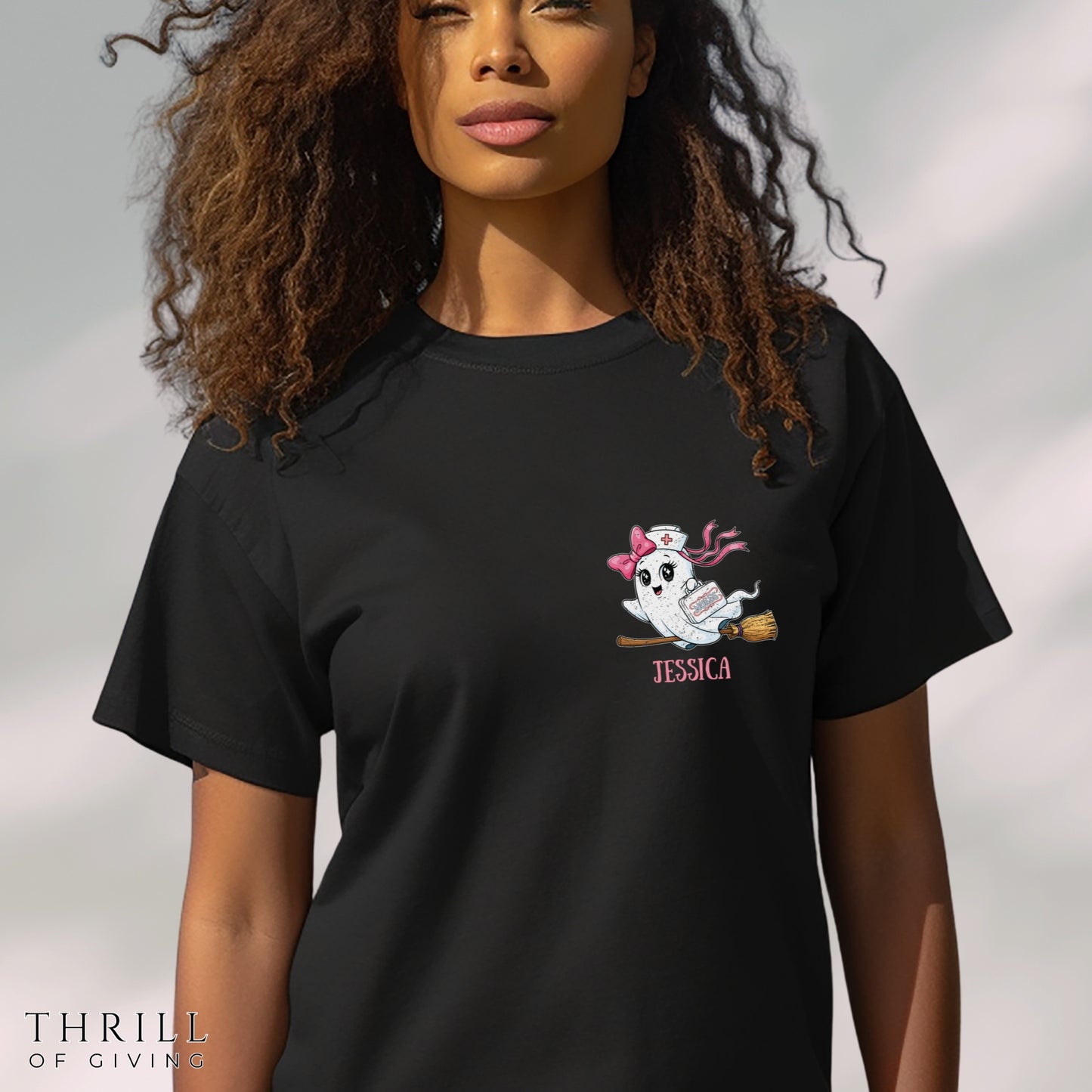 Personalized Nurse - Halloween T-shirt
