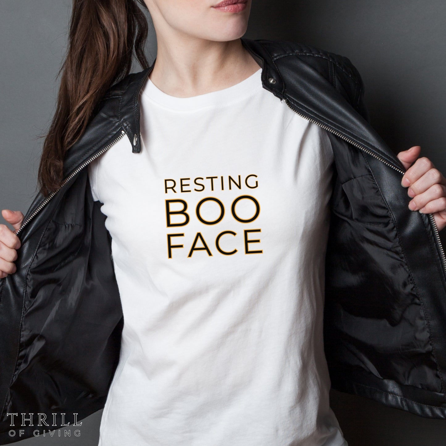 Resting BOO Face Funny Halloween shirt - Unisex