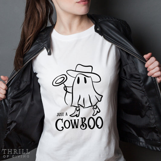 CowBOO Halloween shirt - CowBOY Ghost shirt