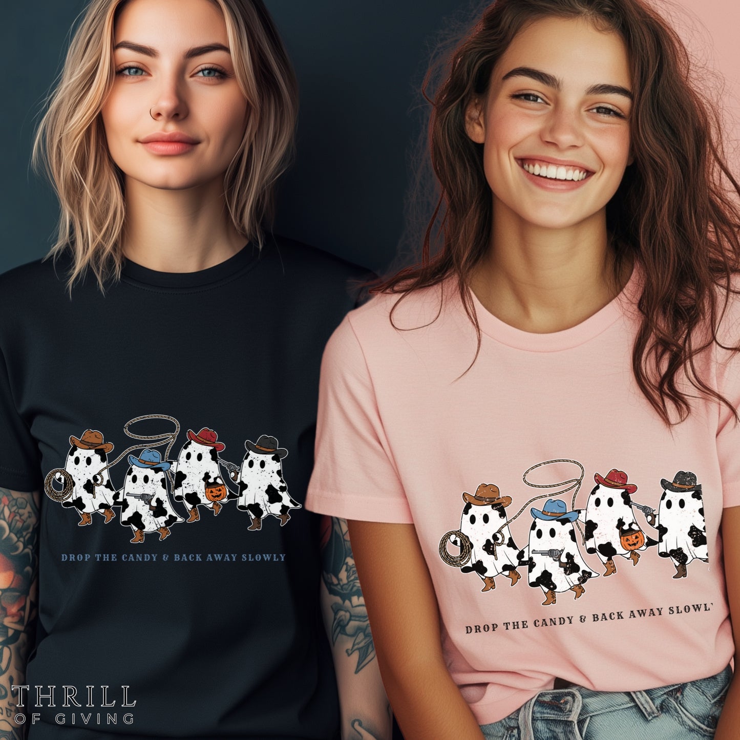 Funny Halloween shirt - Drop the Candy and Back Away Slowly