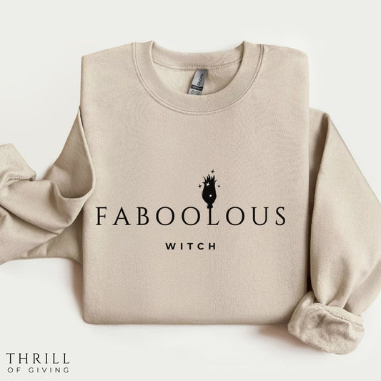 FA-BOO-LOUS Witch Sweatshirt