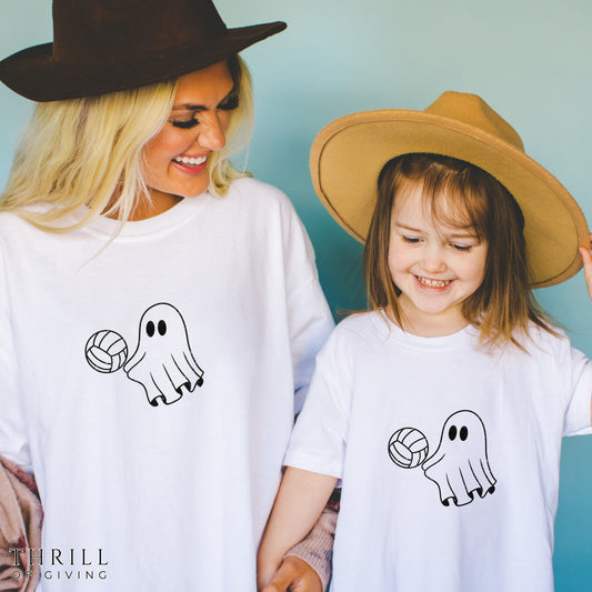 Volleyball Team Ghost T-shirt