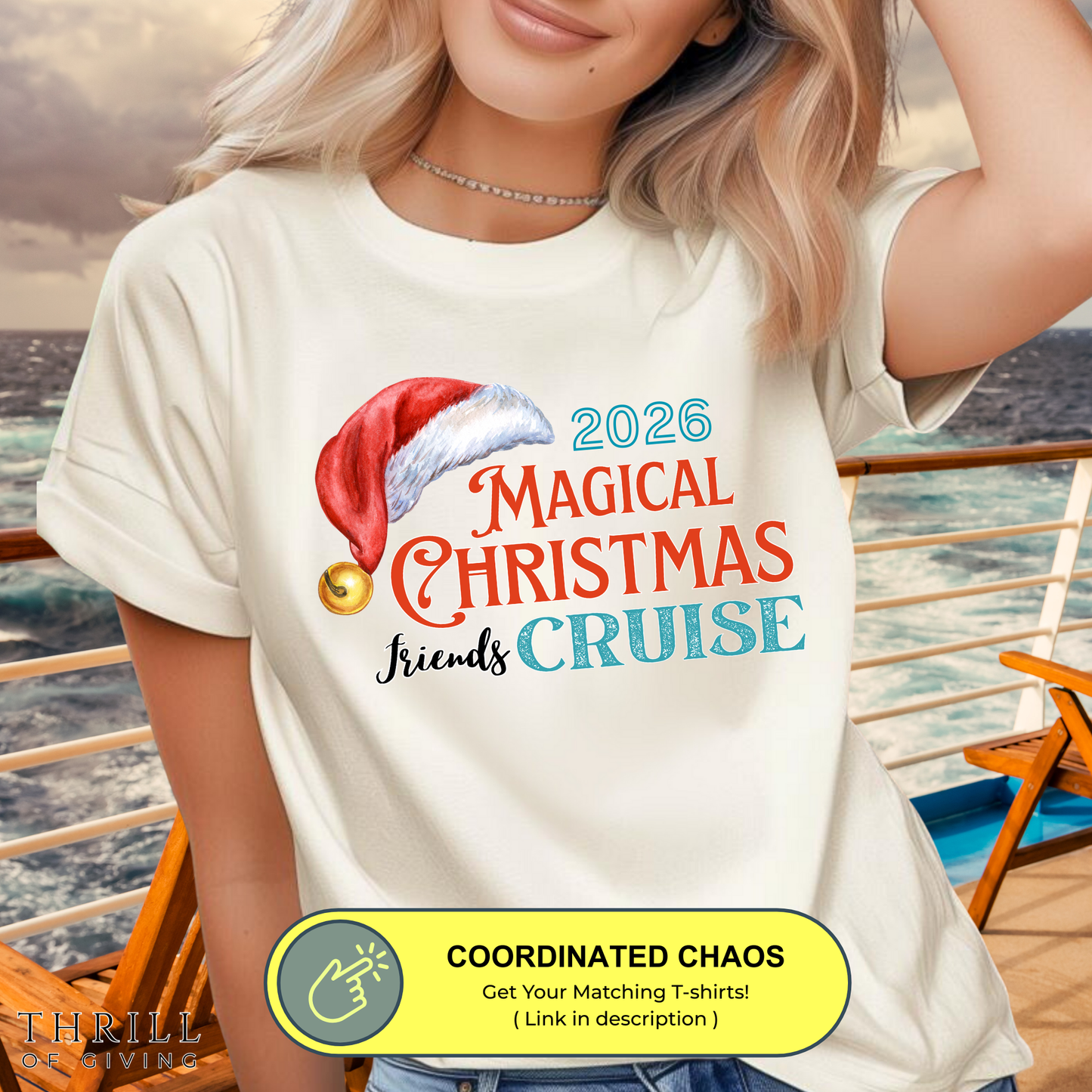 Cruise Door Magnets - Personalized Christmas Friends cruise