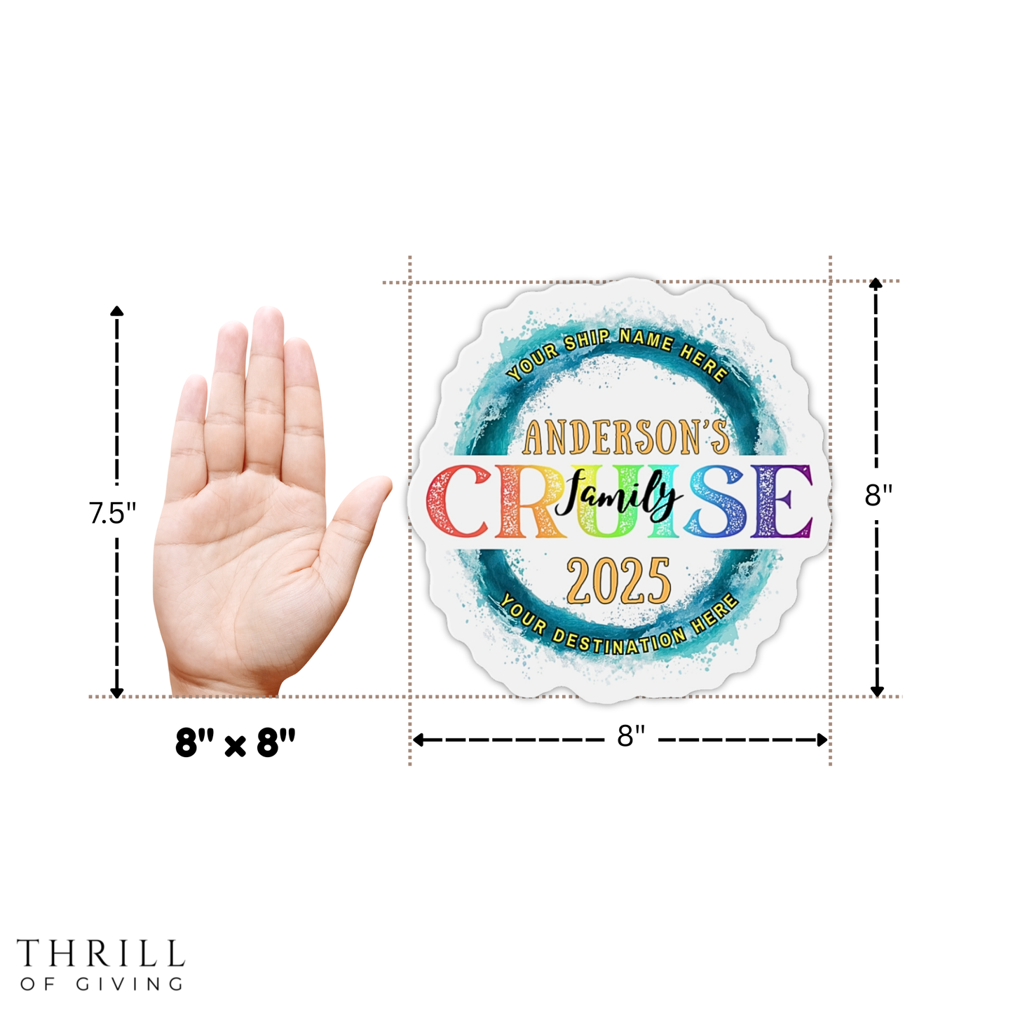 Cruise Door Magnets - Custom Matching Family Cruise magnet