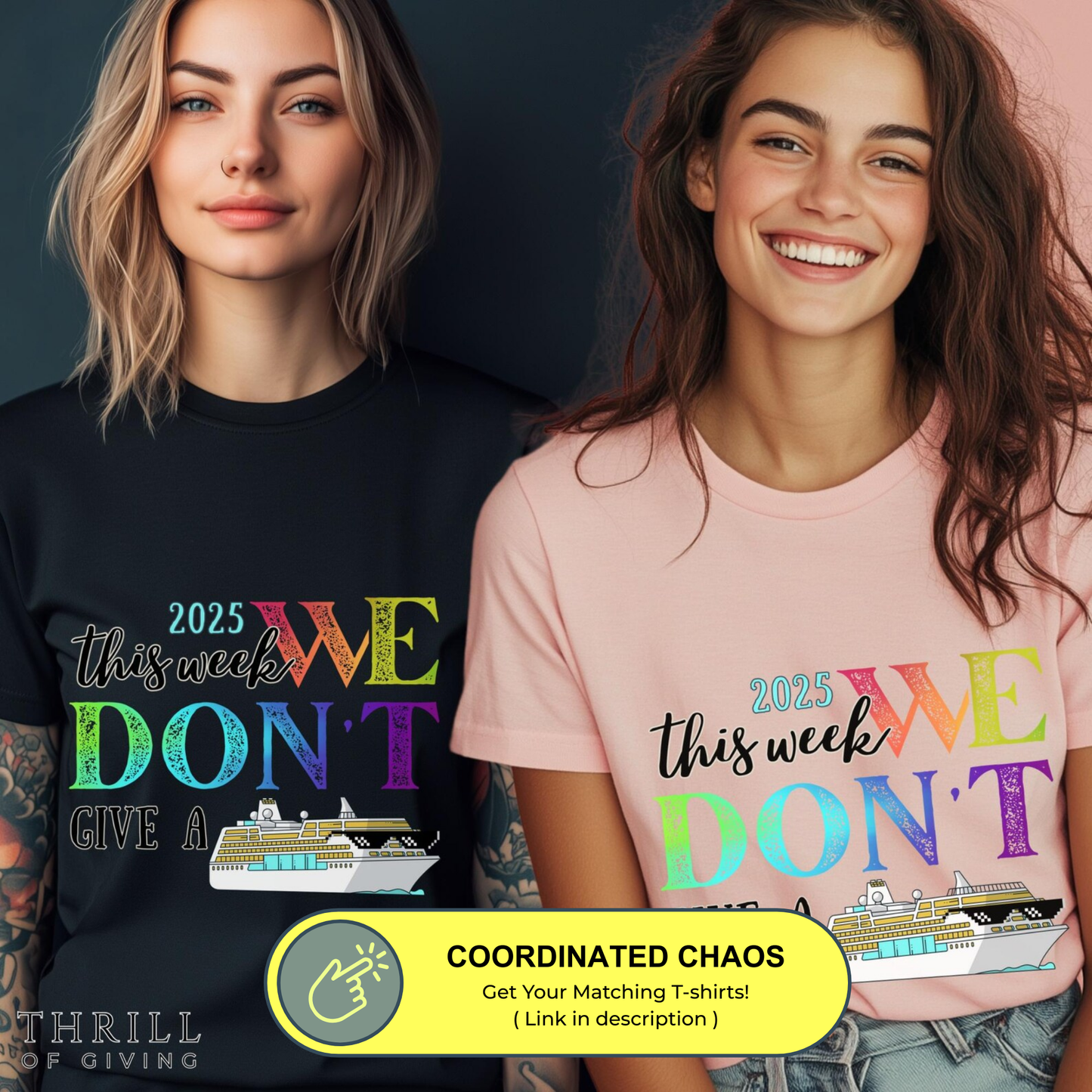 Funny Cruise Door Magnets - This week We Don't Give a SHIP!